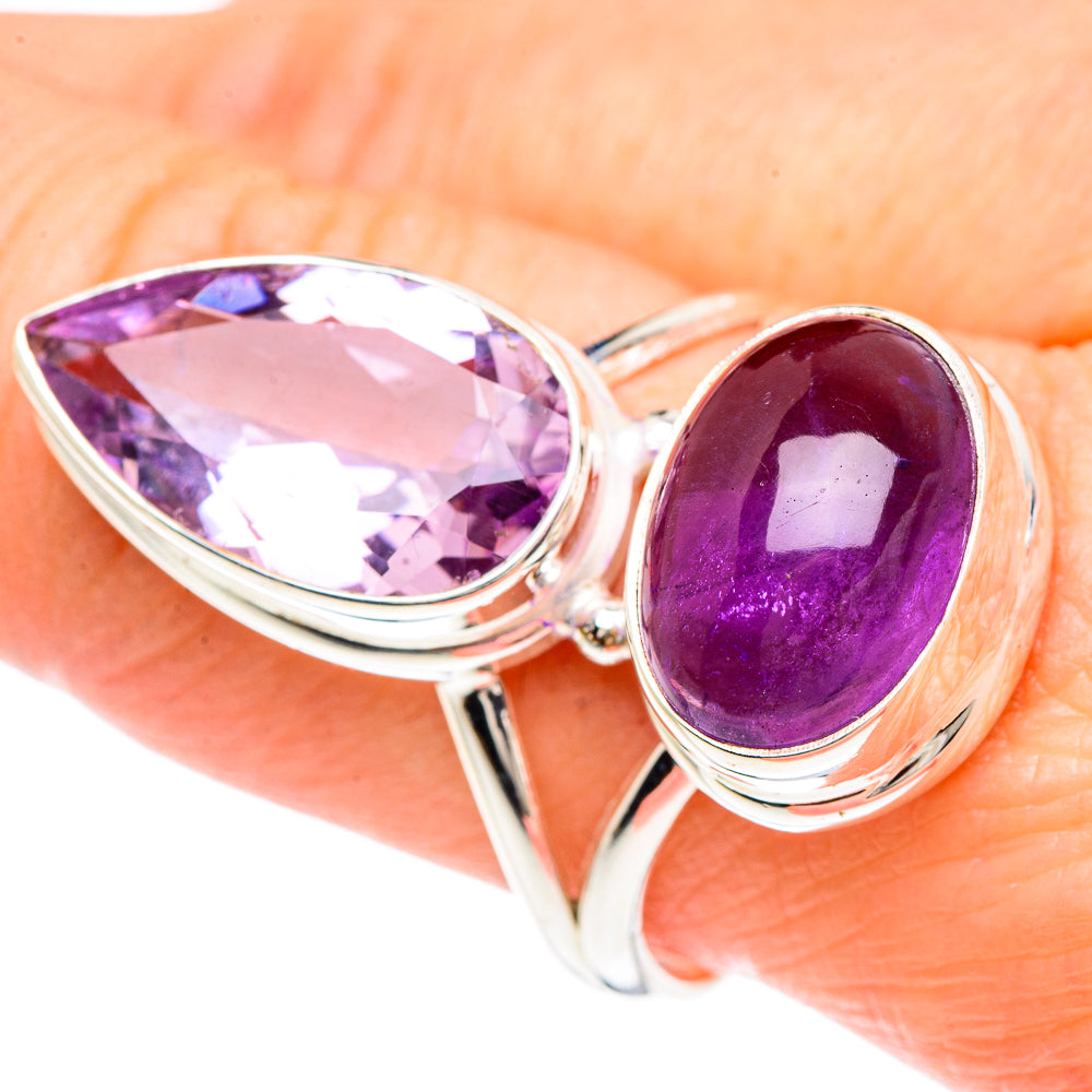 Amethyst Rings handcrafted by Ana Silver Co - RING90880