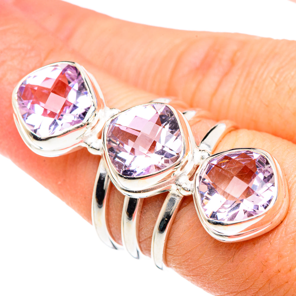 Kunzite Rings handcrafted by Ana Silver Co - RING90883