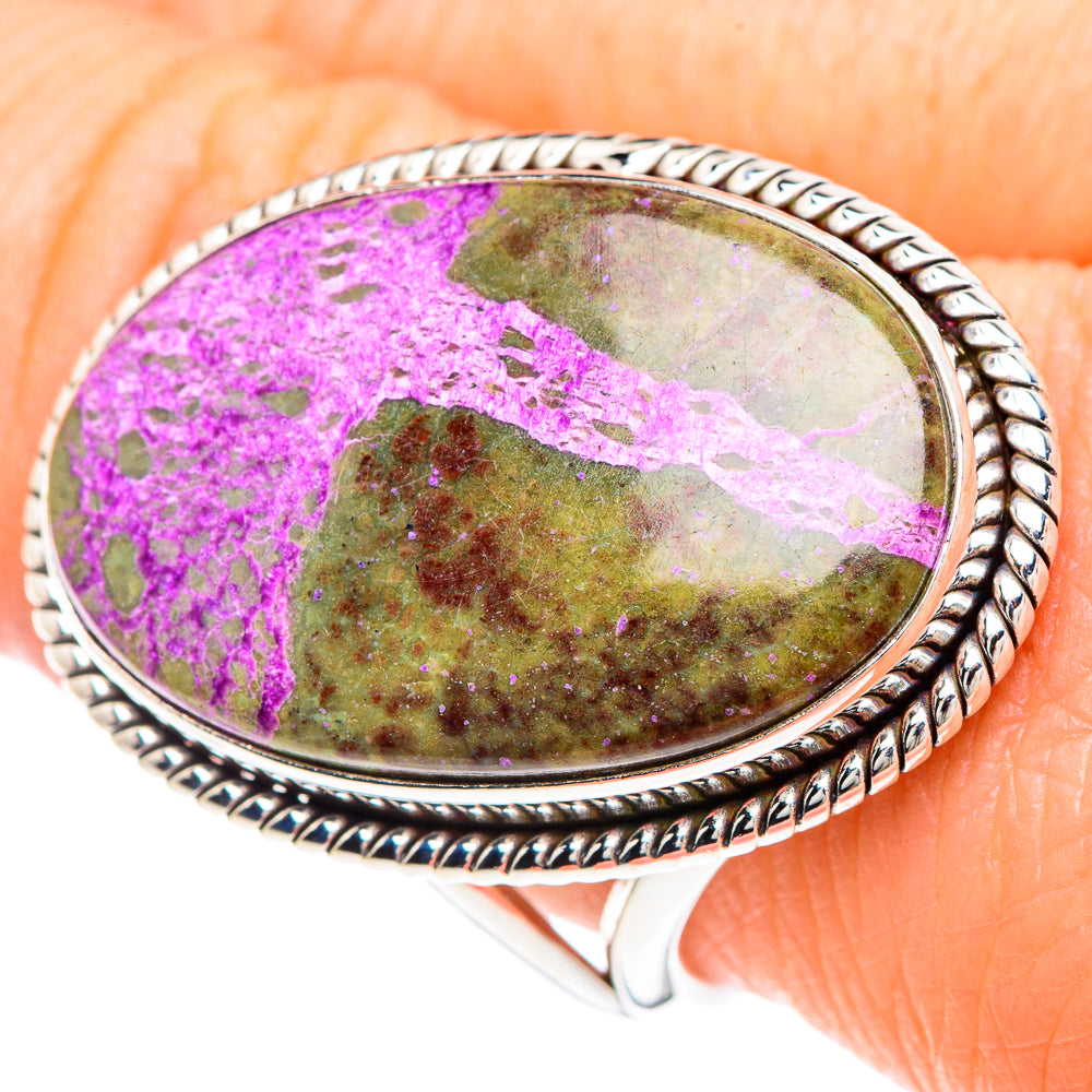 Stichtite Rings handcrafted by Ana Silver Co - RING90886