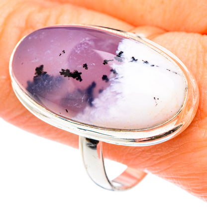 Dendritic Opal Rings handcrafted by Ana Silver Co - RING90896