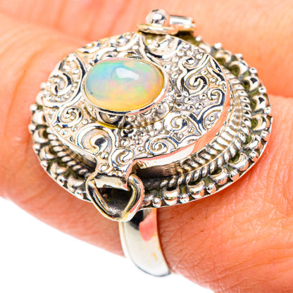 Ethiopian Opal Rings handcrafted by Ana Silver Co - RING90902