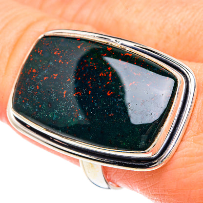 Bloodstone Rings handcrafted by Ana Silver Co - RING90922