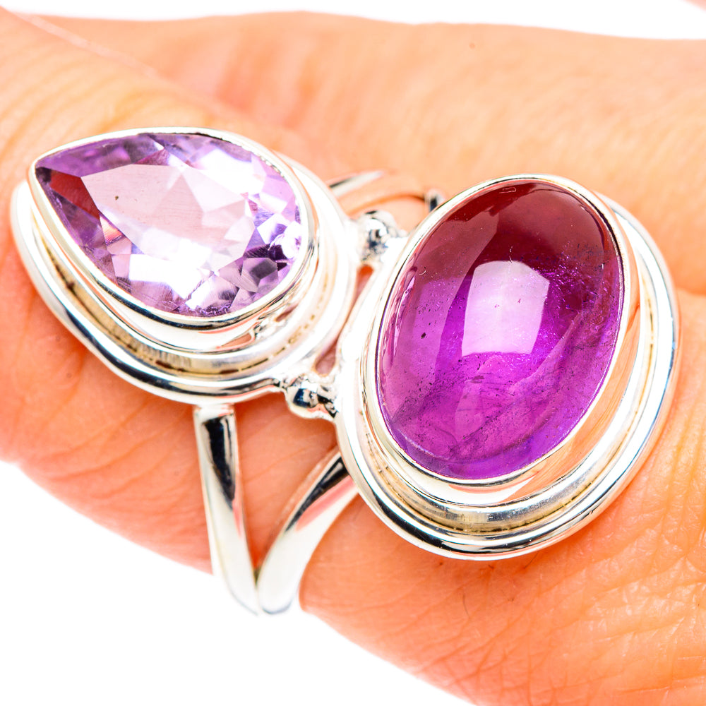 Amethyst Rings handcrafted by Ana Silver Co - RING90938