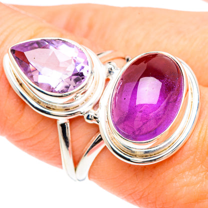 Amethyst Rings handcrafted by Ana Silver Co - RING90938