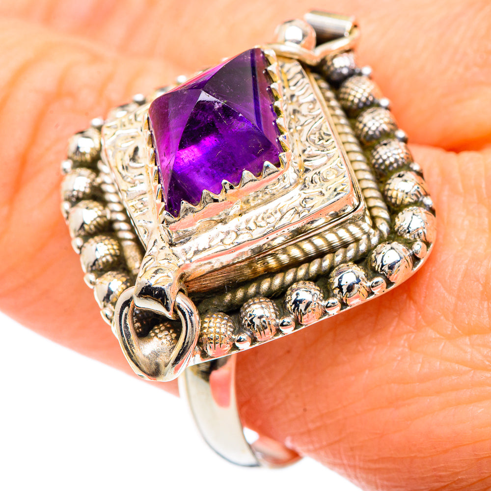 Amethyst Rings handcrafted by Ana Silver Co - RING90941