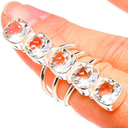 White Quartz Rings handcrafted by Ana Silver Co - RING90951