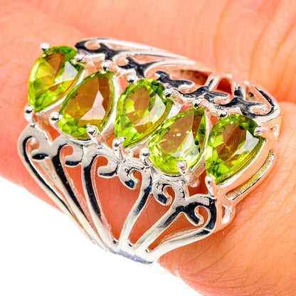 Peridot Rings handcrafted by Ana Silver Co - RING90962