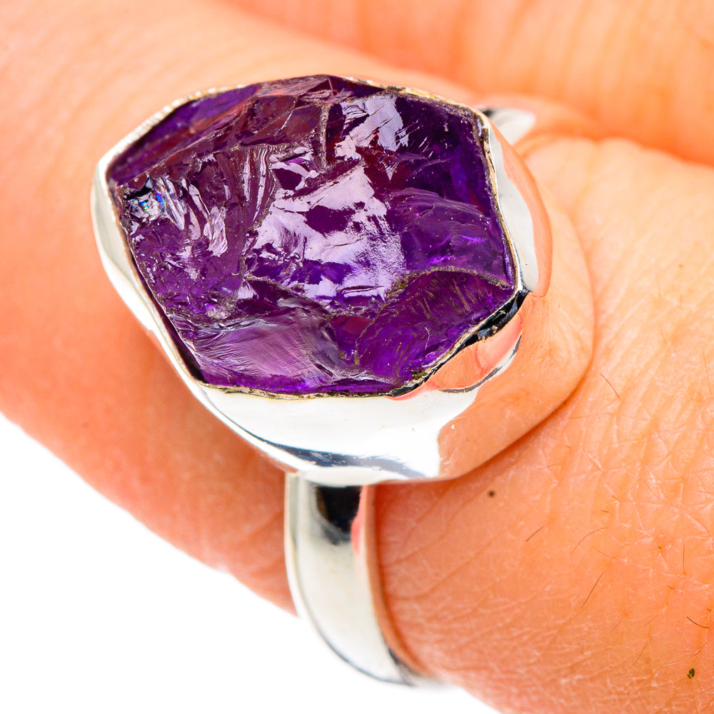 Amethyst Rings handcrafted by Ana Silver Co - RING90975
