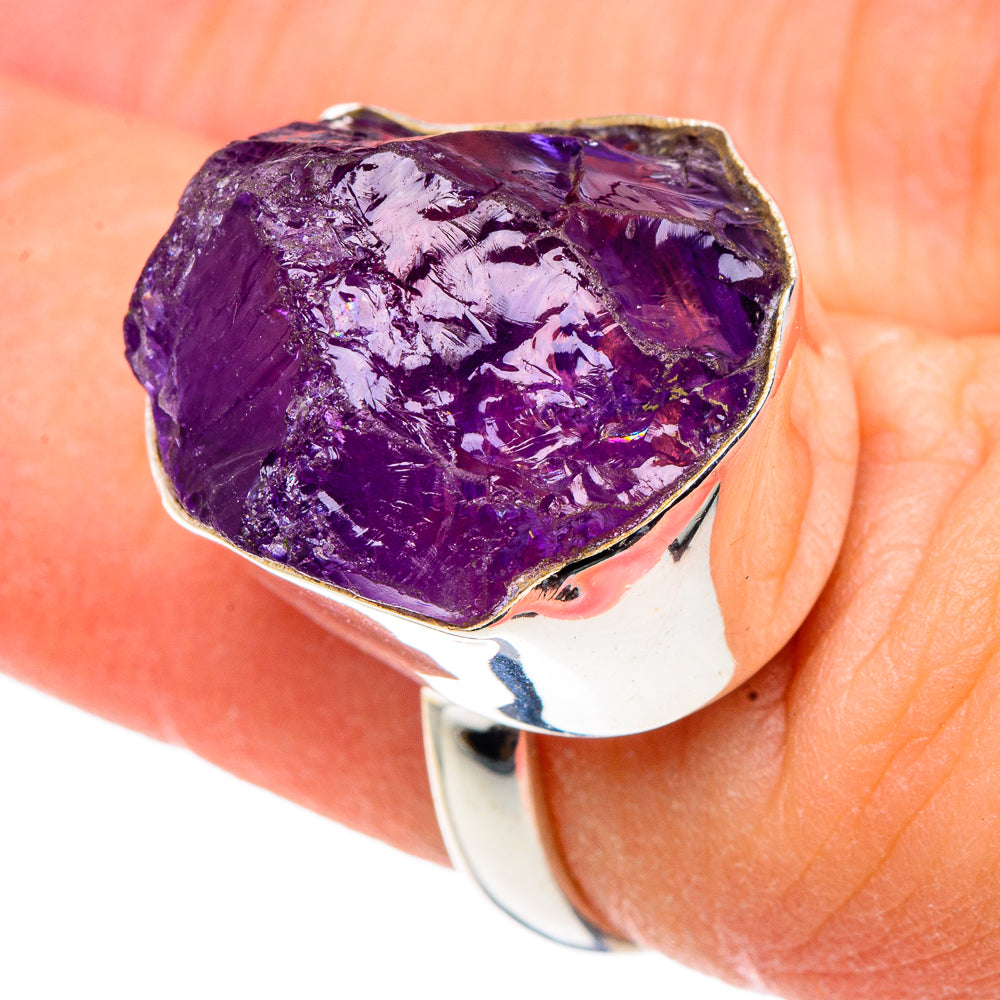 Amethyst Rings handcrafted by Ana Silver Co - RING90977