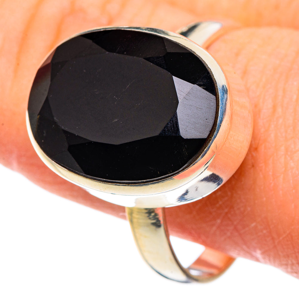 Black Onyx Rings handcrafted by Ana Silver Co - RING90979