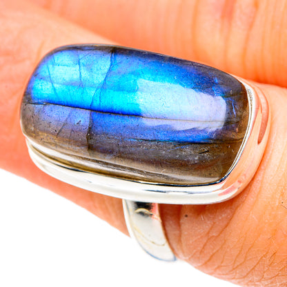 Labradorite Rings handcrafted by Ana Silver Co - RING90991