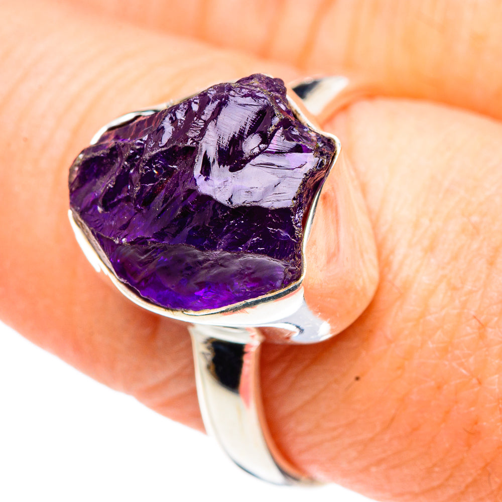 Amethyst Rings handcrafted by Ana Silver Co - RING91012