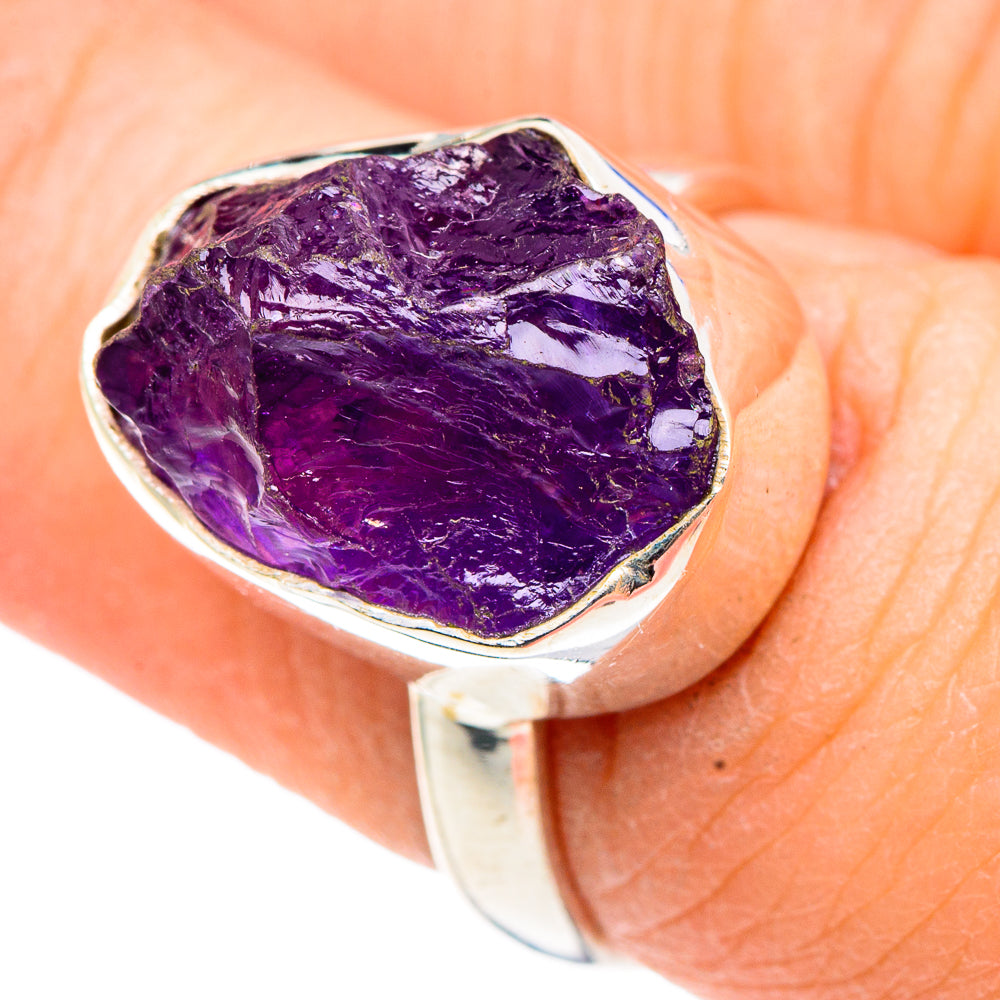 Amethyst Rings handcrafted by Ana Silver Co - RING91014