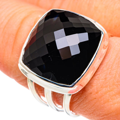 Black Onyx Rings handcrafted by Ana Silver Co - RING91015