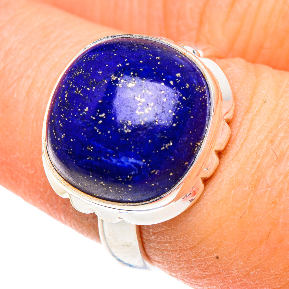 Lapis Lazuli Rings handcrafted by Ana Silver Co - RING91027