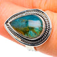Peruvian Opal Rings handcrafted by Ana Silver Co - RING91029