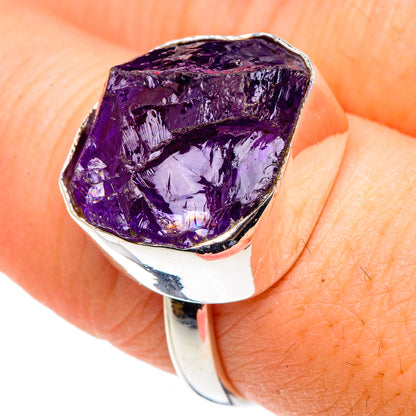 Amethyst Rings handcrafted by Ana Silver Co - RING91052