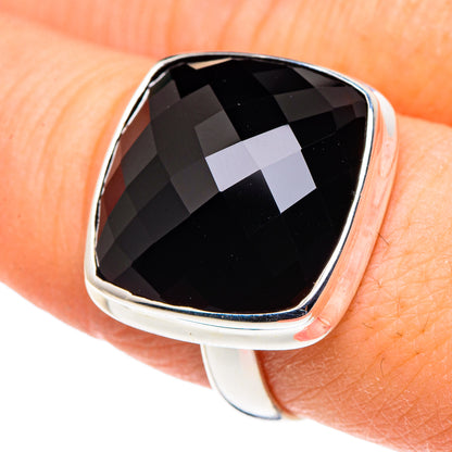 Black Onyx Rings handcrafted by Ana Silver Co - RING91055