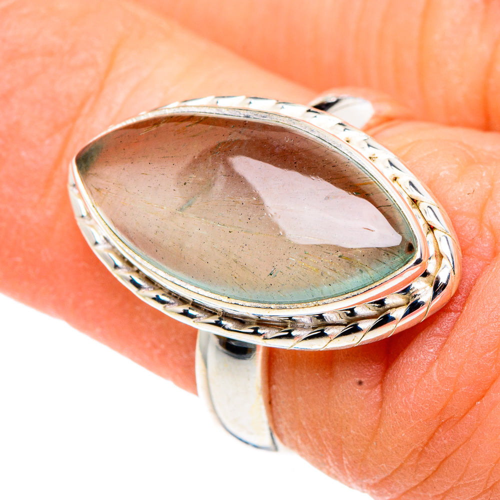 Aquamarine Rings handcrafted by Ana Silver Co - RING91061