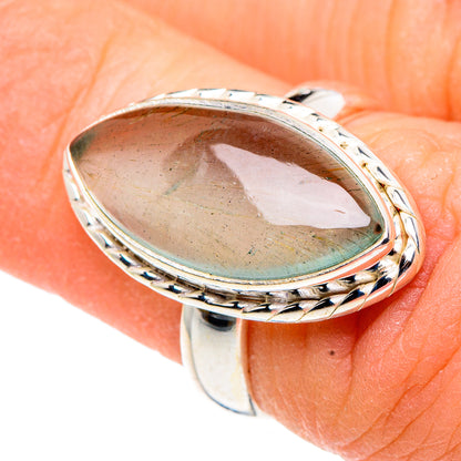 Aquamarine Rings handcrafted by Ana Silver Co - RING91061