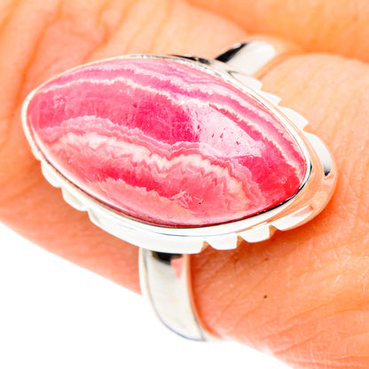 Rhodochrosite Rings handcrafted by Ana Silver Co - RING91082