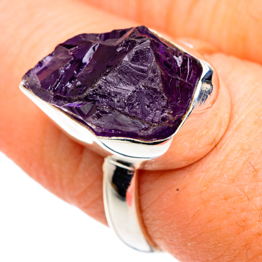 Amethyst Rings handcrafted by Ana Silver Co - RING91085