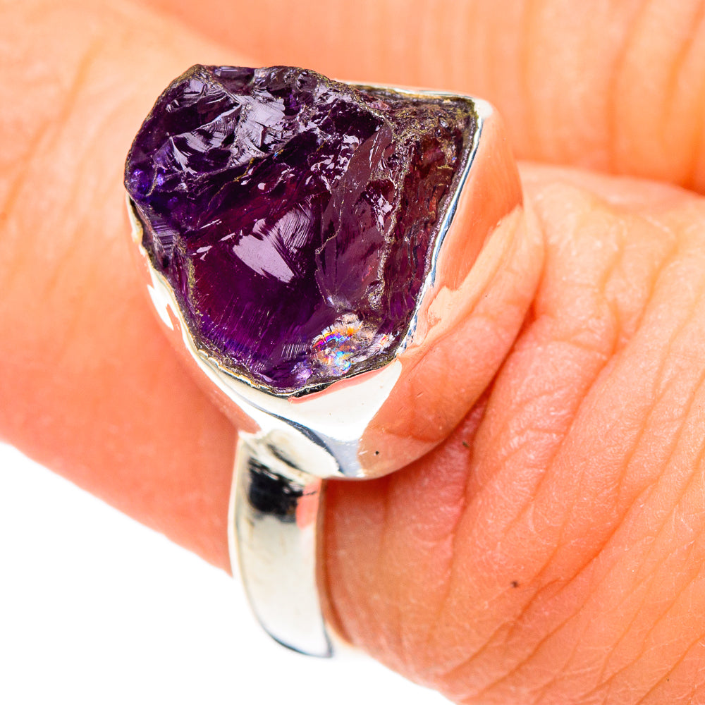 Amethyst Rings handcrafted by Ana Silver Co - RING91087