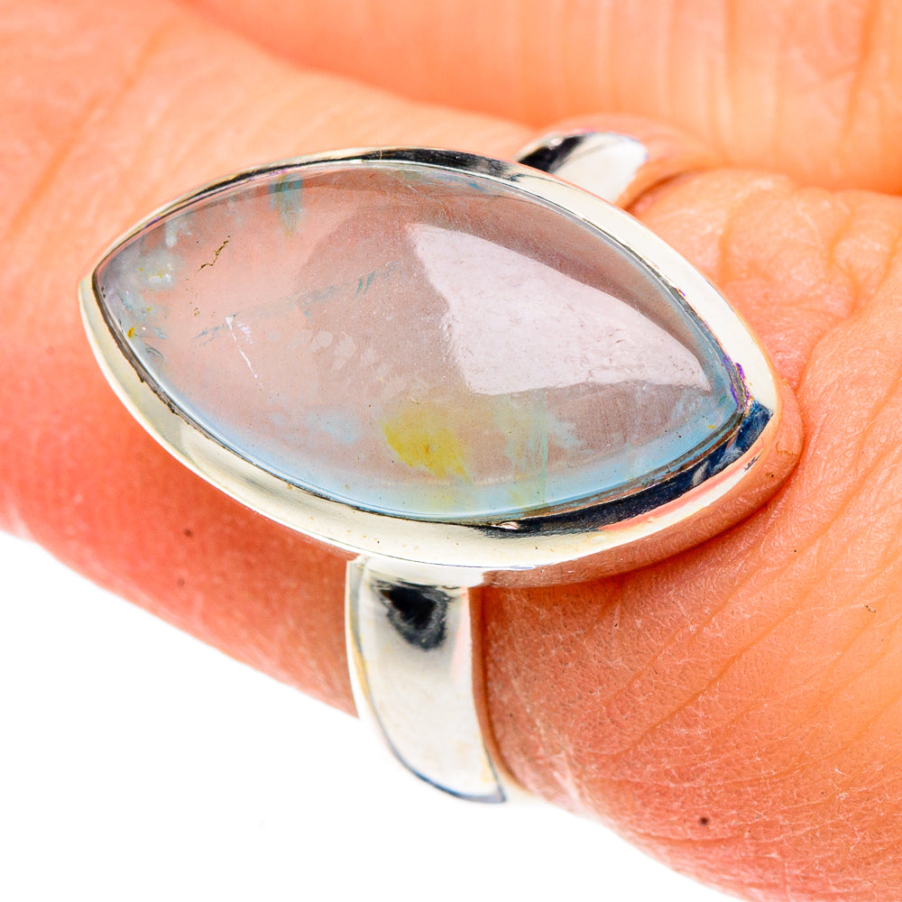 Aquamarine Rings handcrafted by Ana Silver Co - RING91096