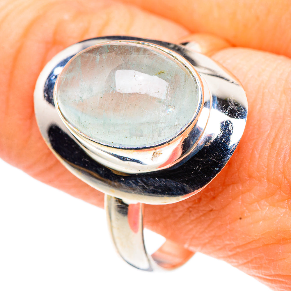 Aquamarine Rings handcrafted by Ana Silver Co - RING91097
