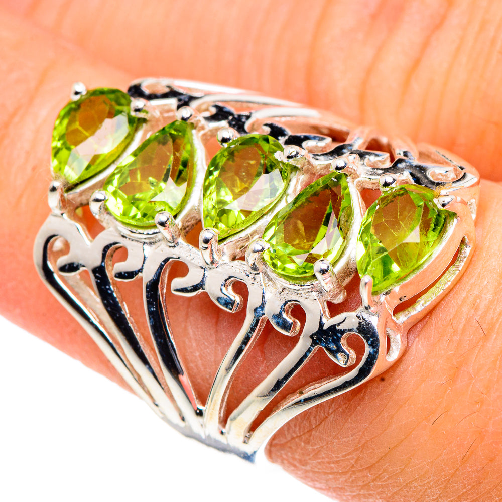 Peridot Rings handcrafted by Ana Silver Co - RING91103