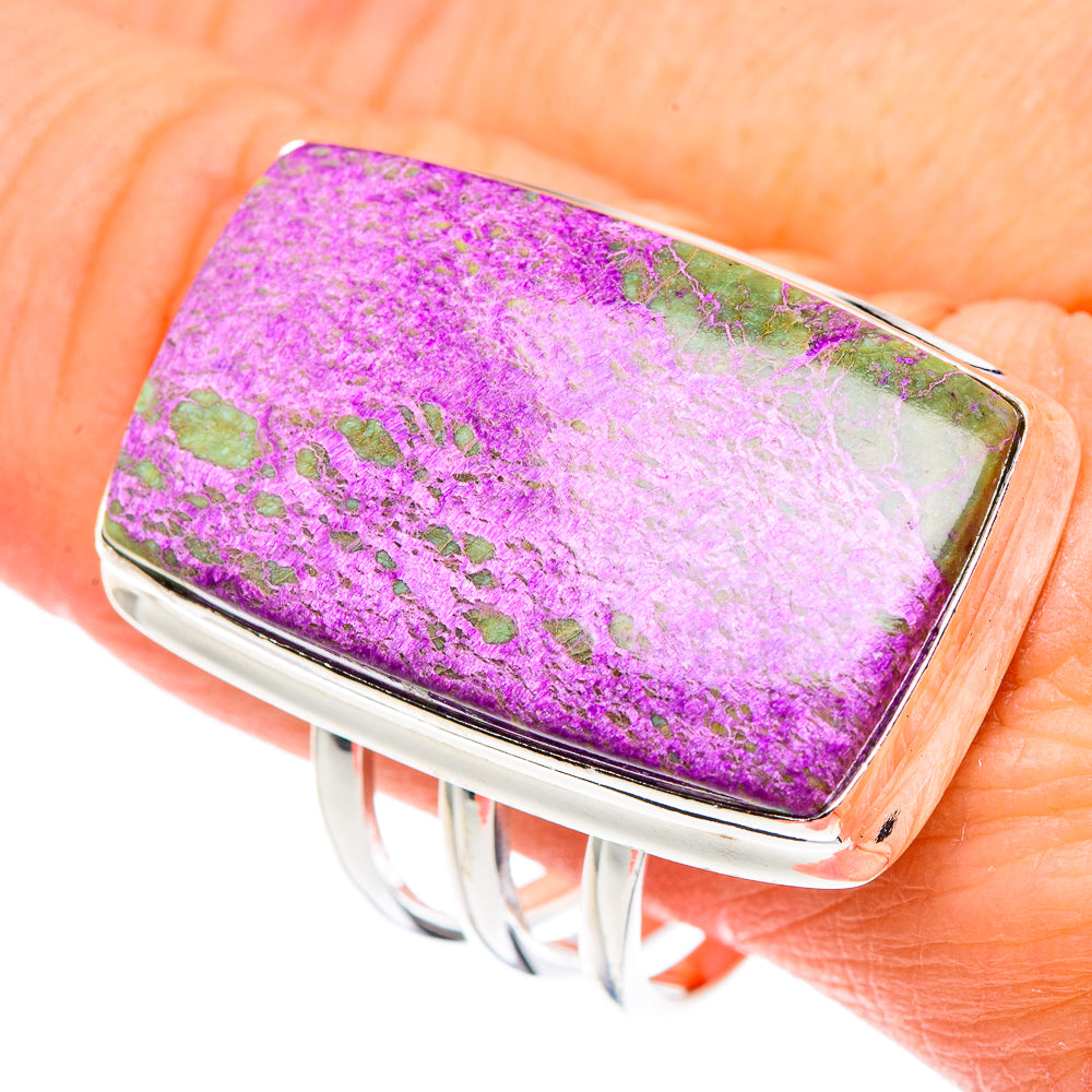 Stichtite Rings handcrafted by Ana Silver Co - RING91124