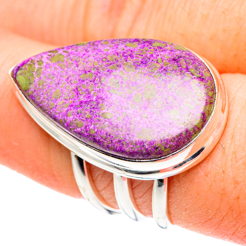 Stichtite Rings handcrafted by Ana Silver Co - RING91125
