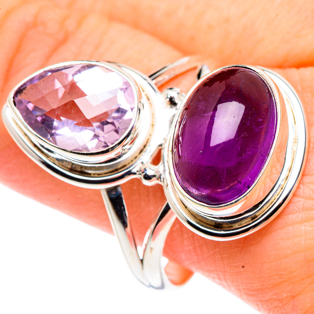 Amethyst Rings handcrafted by Ana Silver Co - RING91126