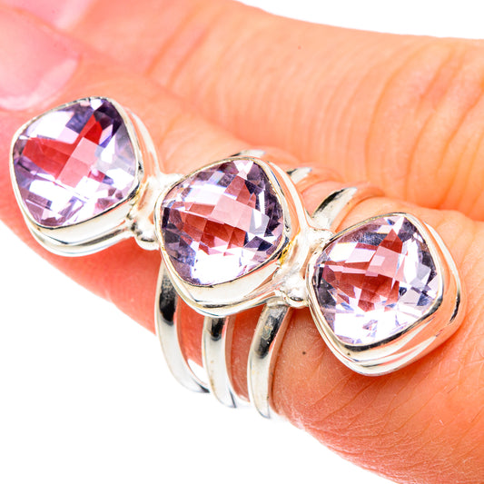 Kunzite Rings handcrafted by Ana Silver Co - RING91128