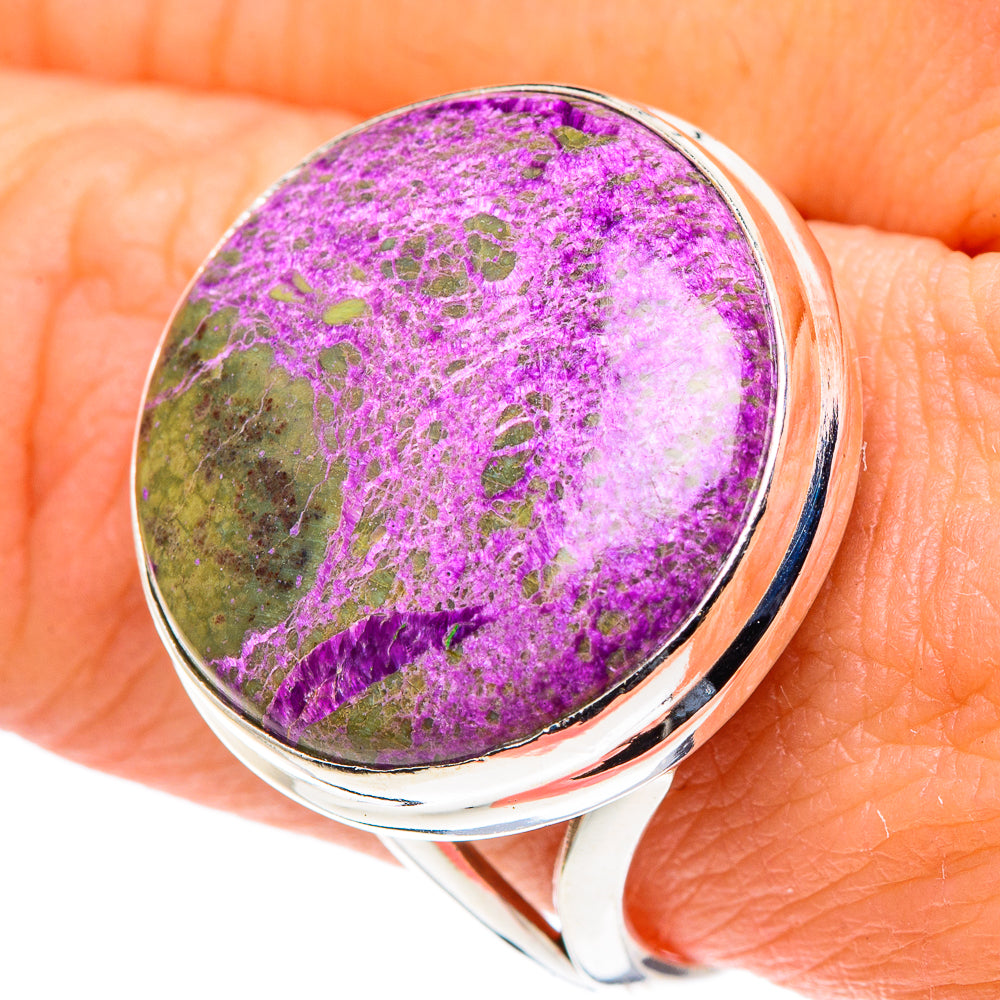 Stichtite Rings handcrafted by Ana Silver Co - RING91133