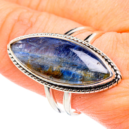 Kyanite Rings handcrafted by Ana Silver Co - RING91153