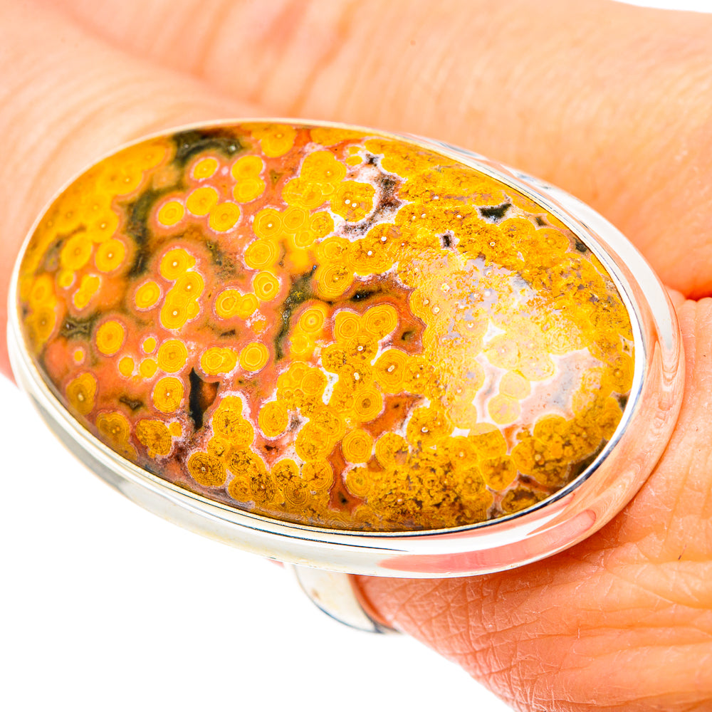 Ocean Jasper Rings handcrafted by Ana Silver Co - RING91176