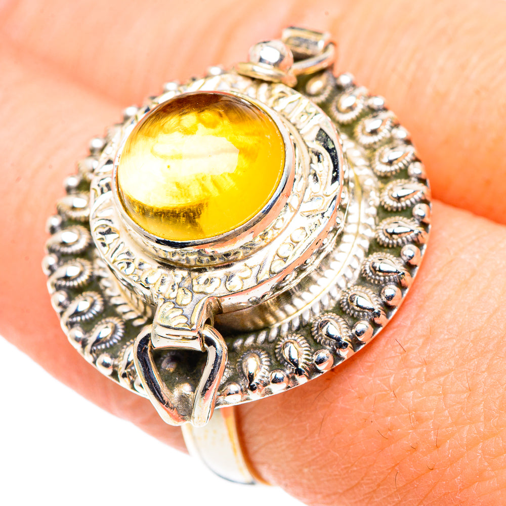 Citrine Rings handcrafted by Ana Silver Co - RING91178