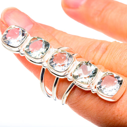 White Quartz Rings handcrafted by Ana Silver Co - RING91211