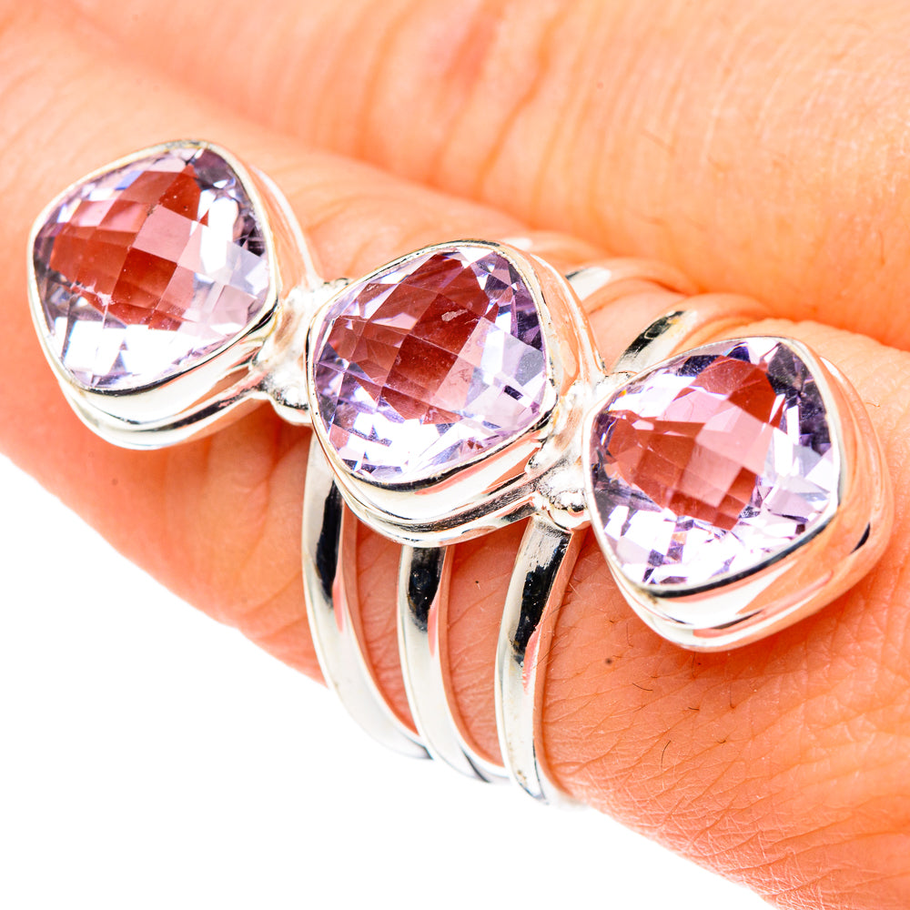Amethyst Rings handcrafted by Ana Silver Co - RING91227
