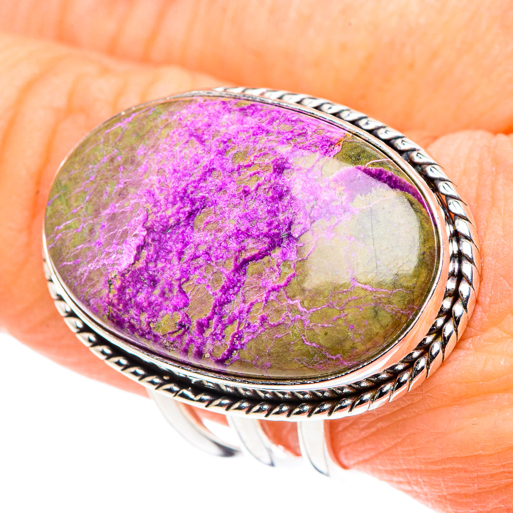 Stichtite Rings handcrafted by Ana Silver Co - RING91230