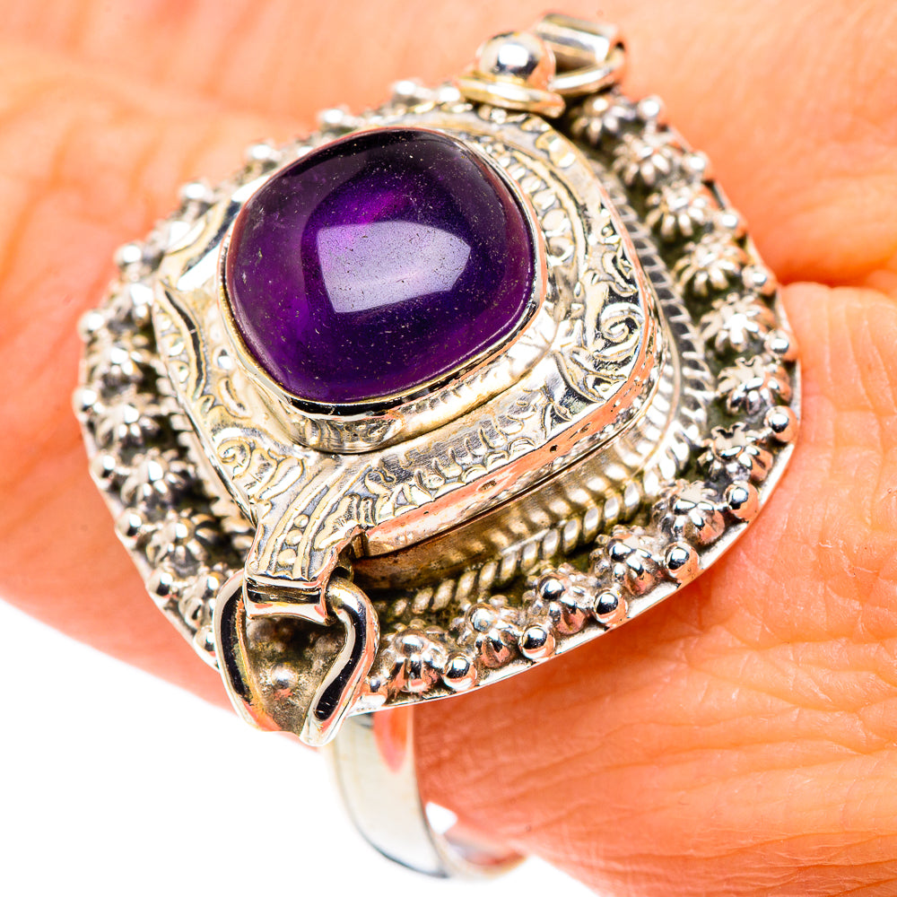 Amethyst Rings handcrafted by Ana Silver Co - RING91232