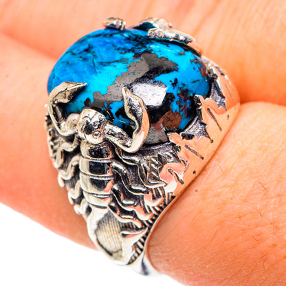 Shattuckite Rings handcrafted by Ana Silver Co - RING91246