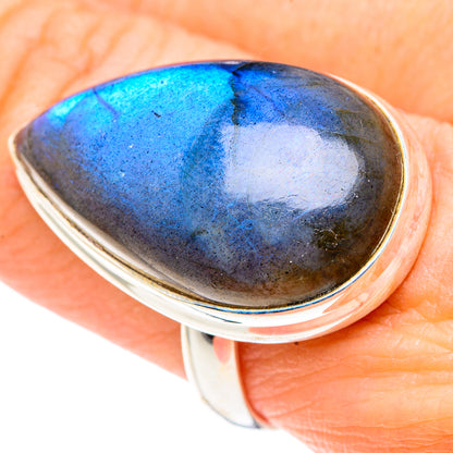 Labradorite Rings handcrafted by Ana Silver Co - RING91254
