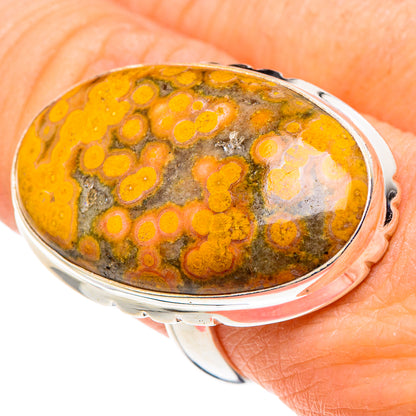 Ocean Jasper Rings handcrafted by Ana Silver Co - RING91263
