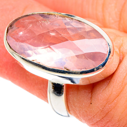 Rose Quartz Rings handcrafted by Ana Silver Co - RING91281