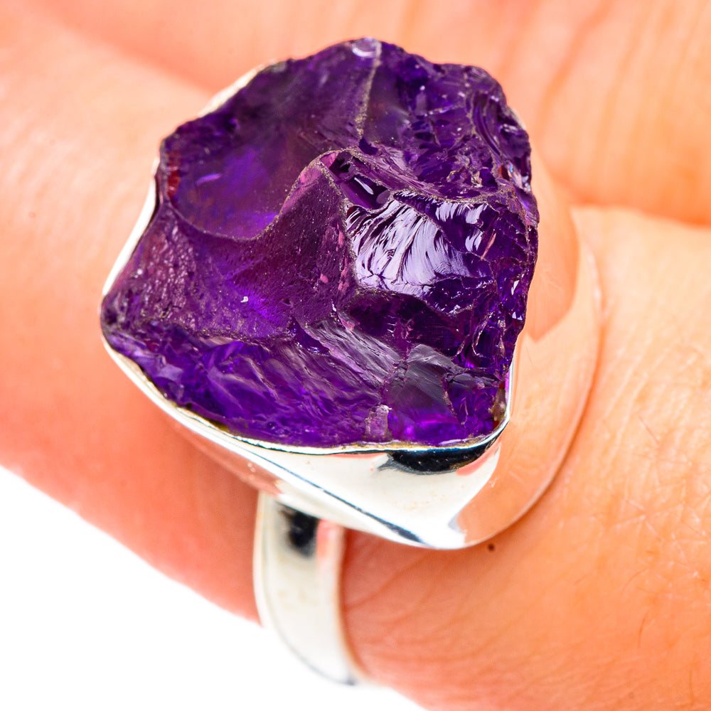Amethyst Rings handcrafted by Ana Silver Co - RING91283