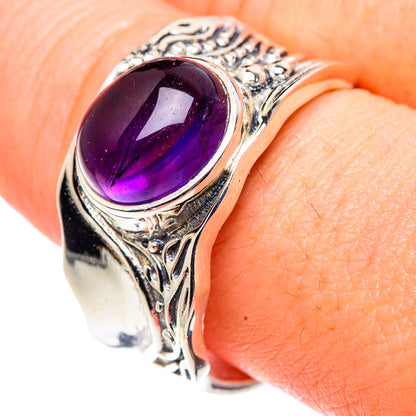 Amethyst Rings handcrafted by Ana Silver Co - RING91284