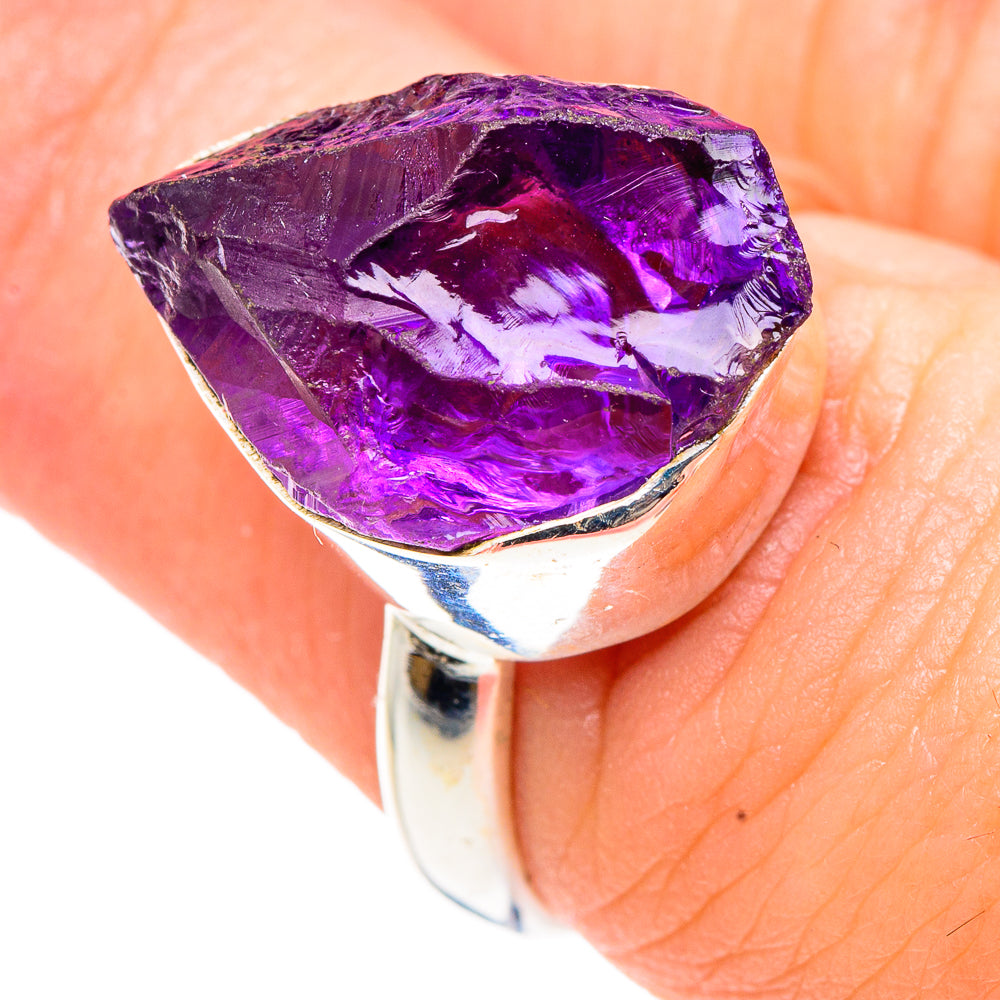 Amethyst Rings handcrafted by Ana Silver Co - RING91285