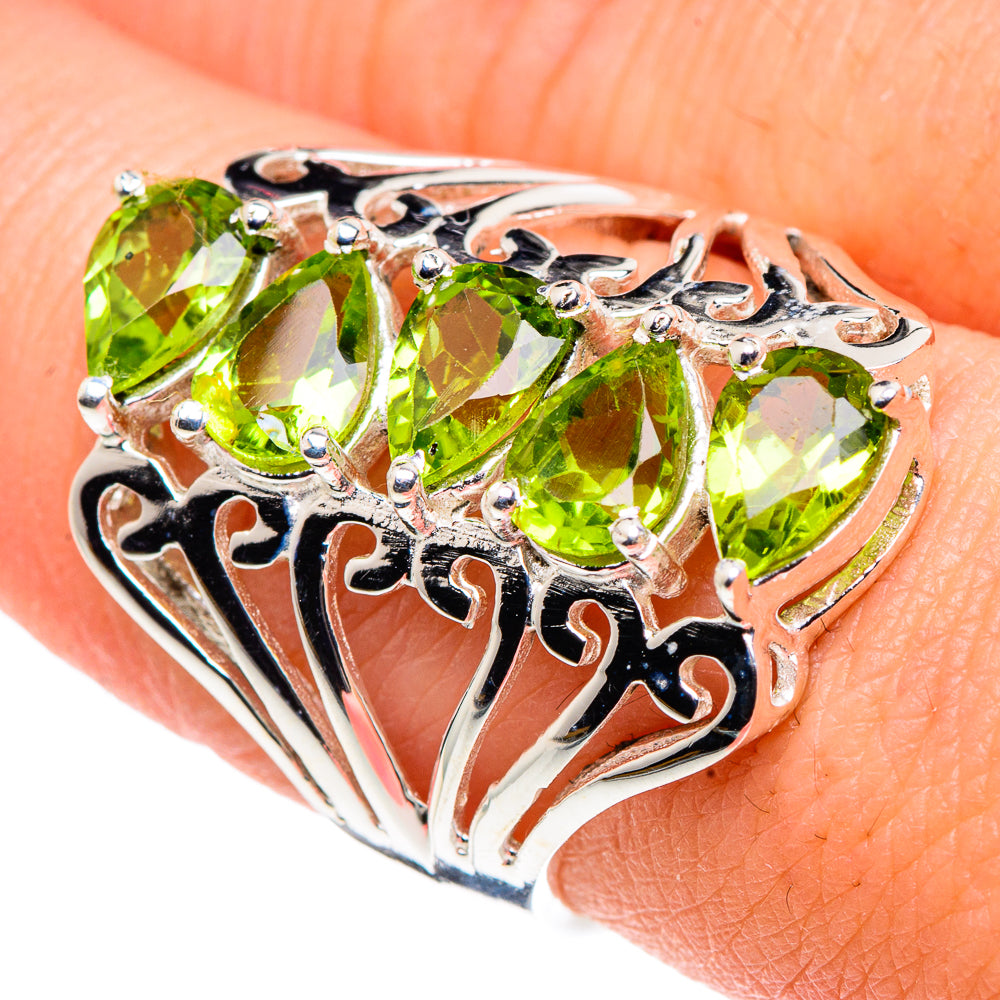Peridot Rings handcrafted by Ana Silver Co - RING91298